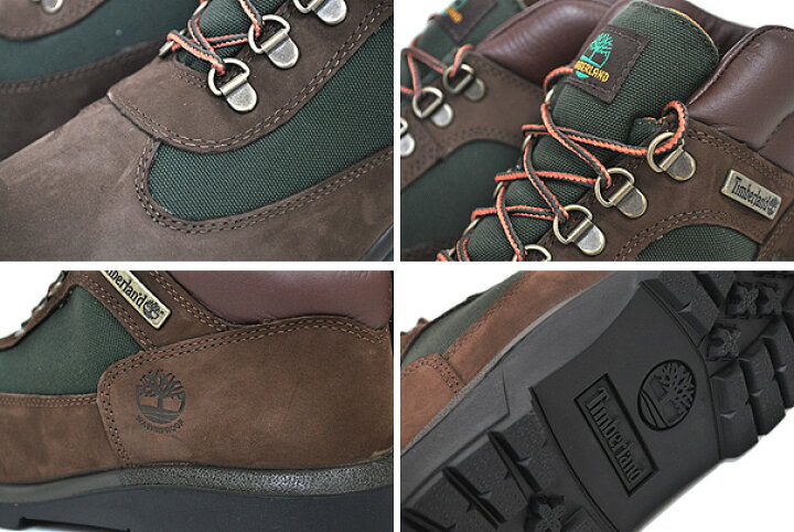 楽天市場】Timberland FIELD BOOT DARK BROWN NUBUCK TB 0A18A6 D47 