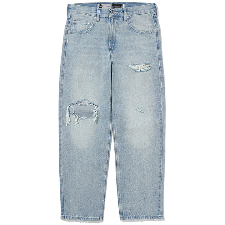 楽天市場】LEVIS SILVERTAB LOOSE FIT DESTRUCTED LIGHT INDIGO 