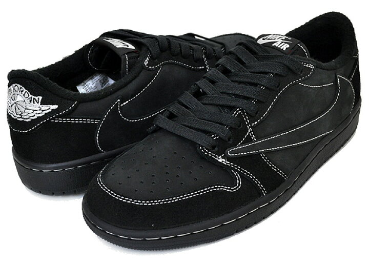 楽天市場】NIKE AIR JORDAN 1 LOW OG SP TRAVIS SCOTT black/phantom  