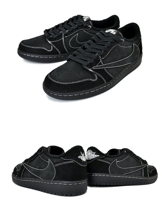 楽天市場】NIKE AIR JORDAN 1 LOW OG SP TRAVIS SCOTT black/phantom 