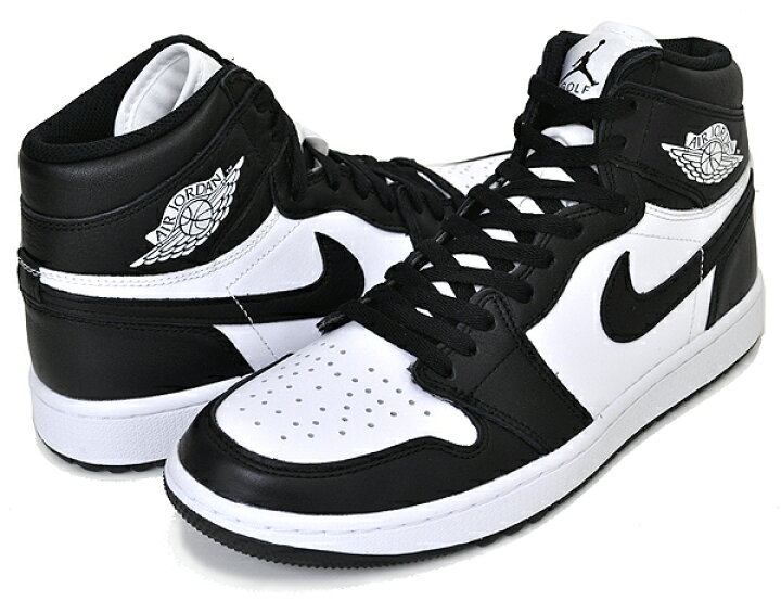 楽天市場】NIKE AIR JORDAN 1 HIGH GOLF white/black dq0660-101 