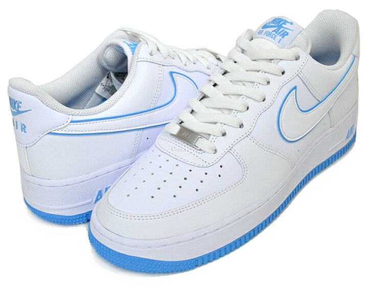 楽天市場】NIKE AIR FORCE 1 07 white/university blue-wht dv0788-101 
