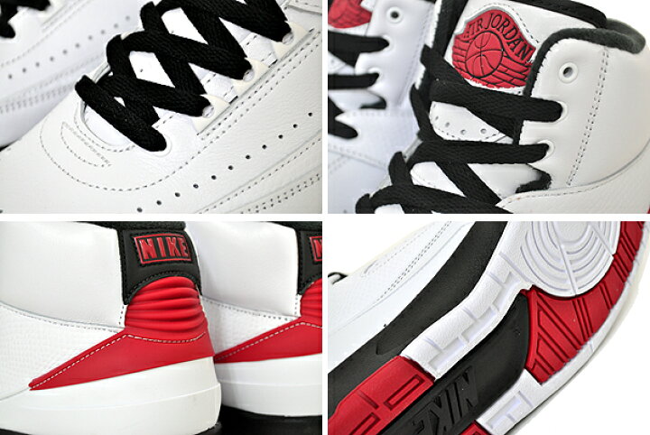 楽天市場】NIKE AIR JORDAN 2 RETRO CHICAGO white/varsity red-black  