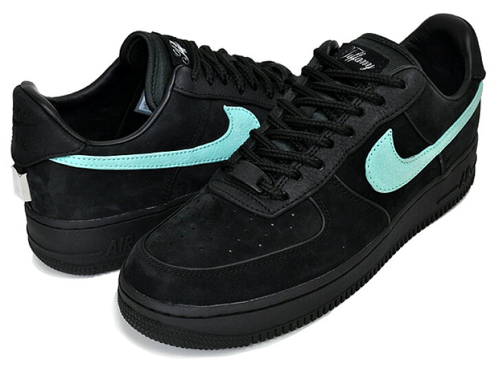 楽天市場】NIKE AIR FORCE 1 1837 Tiffany & Co. black/multi-color  