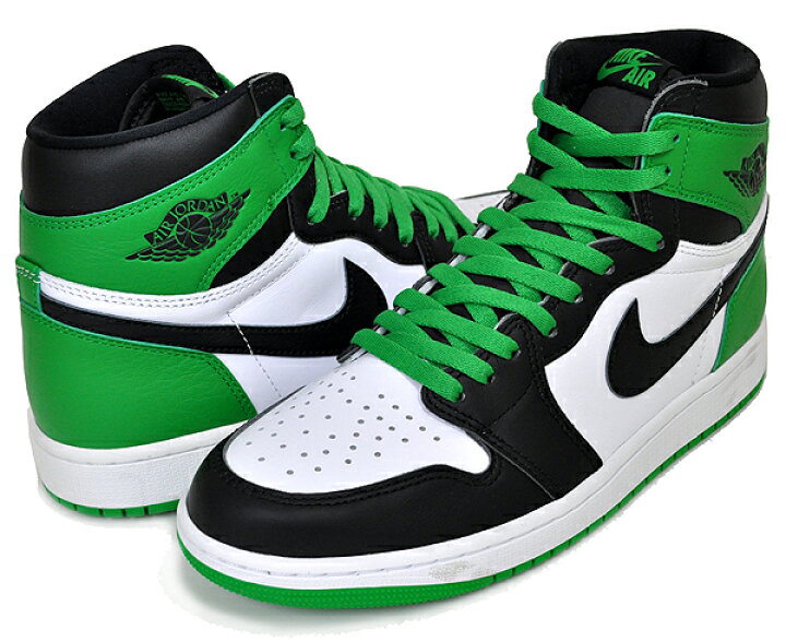 楽天市場】NIKE AIR JORDAN 1 HIGH OG CELTICS black/luckey green  