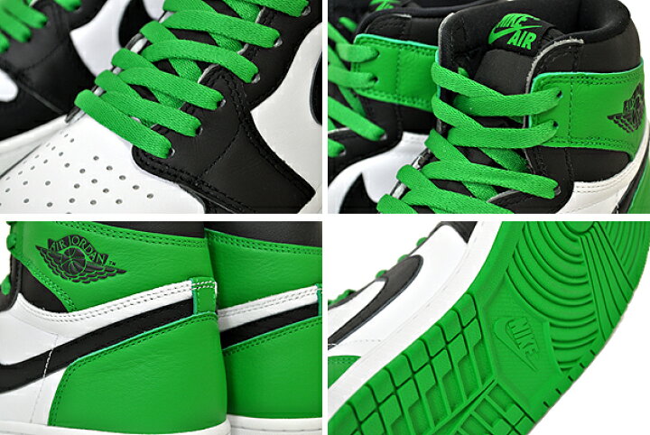 楽天市場】NIKE AIR JORDAN 1 HIGH OG CELTICS black/luckey green  