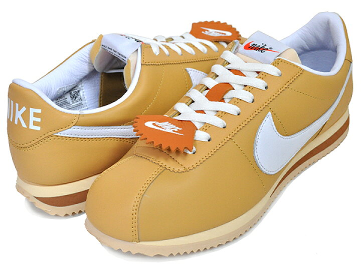 楽天市場】NIKE CORTEZ 23 SE wheat gold/white-coconut milk fd0400 