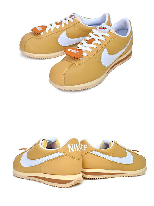 楽天市場】NIKE CORTEZ 23 SE wheat gold/white-coconut milk fd0400 