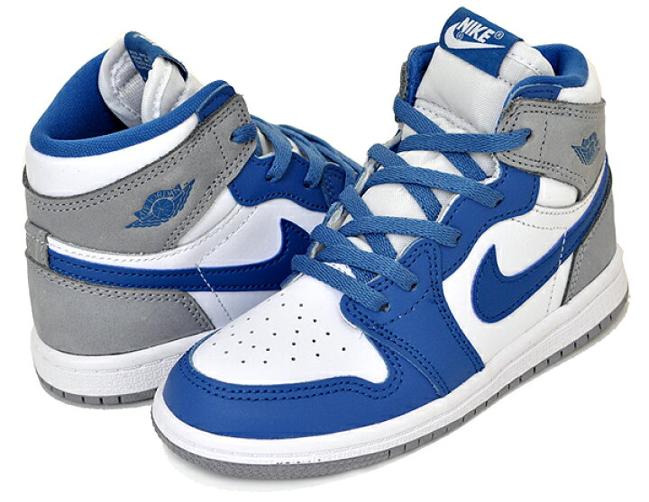 楽天市場】NIKE JORDAN 1 RETRO HIGH OG(TD) true blue/white-cement 