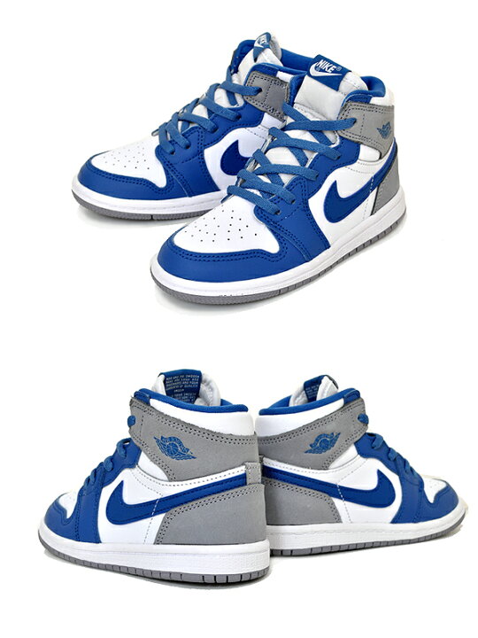 楽天市場】NIKE JORDAN 1 RETRO HIGH OG(TD) true blue/white-cement 