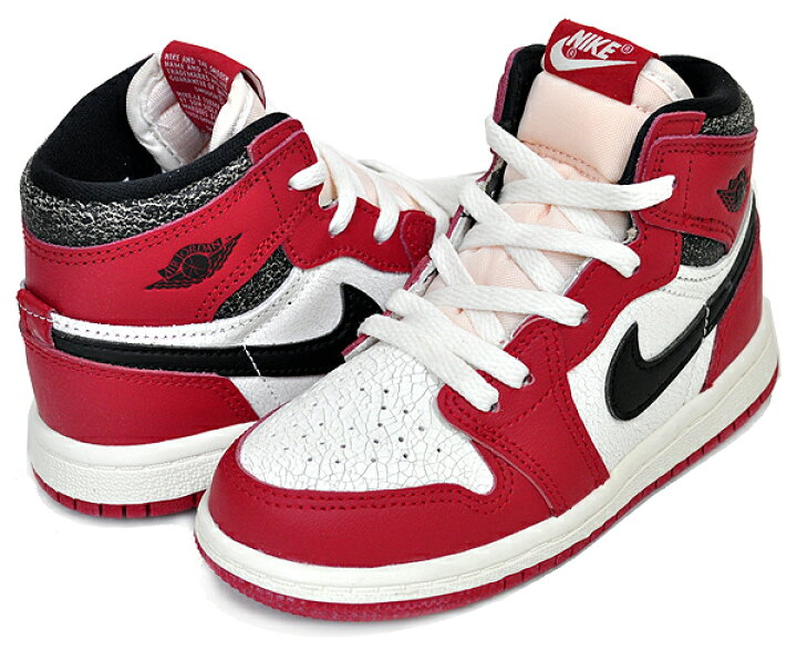 楽天市場】NIKE JORDAN 1 RETRO HIGH (TD) Lost&Found varsity red 