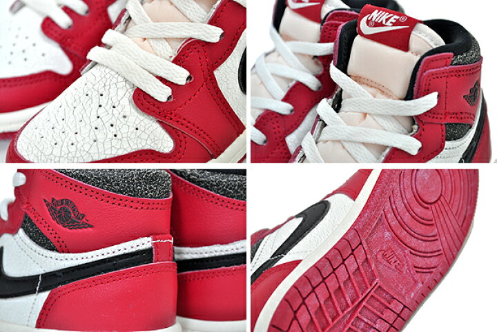 楽天市場】NIKE JORDAN 1 RETRO HIGH (TD) Lost&Found varsity red 