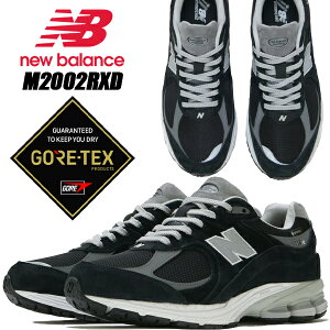 NEW BALANCE M2002RXD GORE-TEX BLACK width D j[oX 2002RX Xj[J[ SAebNX GTX ubN O[ h