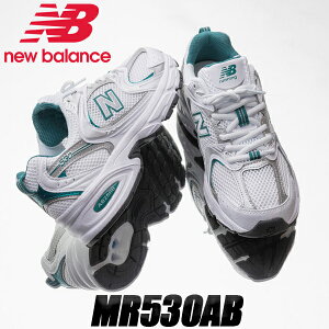 NEW BALANCE MR530AB width D WHITE / GREEN j[oX 530 fB[X Xj[J[ zCg O[ ABZORB Y2K I`