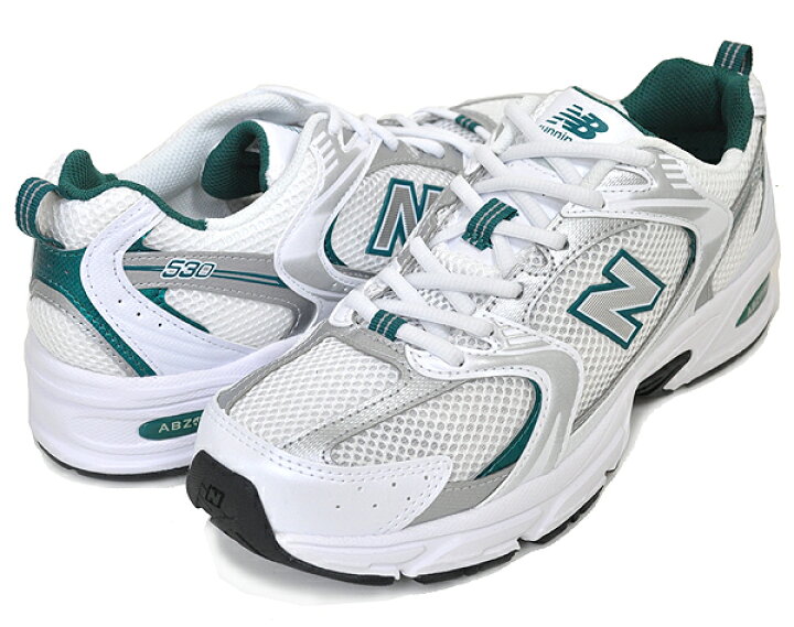 楽天市場】NEW BALANCE MR530AB width D WHITE / GREEN ニューバランス 