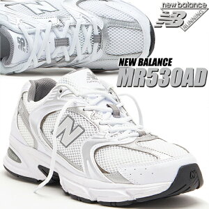 NEW BALANCE MR530AD WHITE SILVER width D �j���[�o�����X 530 ���f�B�[�X �X�j�[�J�[ ABZORB Y2K ���b�V��