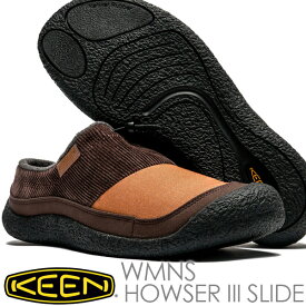 KEEN HOWSER III SLIDE JAVA CORD/KEEN MAPLE 1027768 キーン ハウザー スリー スライド ウィメンズ レディース モコサファリ スリッポン クロッグ ジャバ コード キーン メープル