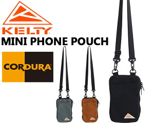 KELTY MINI PHONE POUCH 3259256323 CORDURA NYLON ケルティ ミニ フォン ポーチ コーデュラ 携帯 ポーチ トラベルウォレット