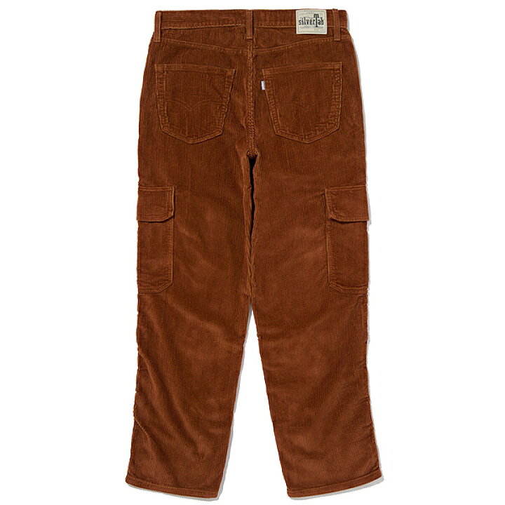 楽天市場】LEVIS SILVERTAB LOOSE CARGOS BROWN CORDUROY a56660002  