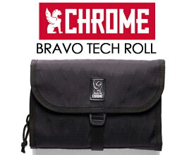 CHROME BRAVO TECH ROLL BLACK X ac-235-blkx クロームインダストリーズ ブラボー テック ロール ポータブルオーガナイザー バッグインバッグ ポーチ 旅行ポーチ ガジェットポーチ