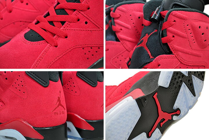 楽天市場】NIKE AIR JORDAN 6 RETRO TORO BRAVO varsity red/black  