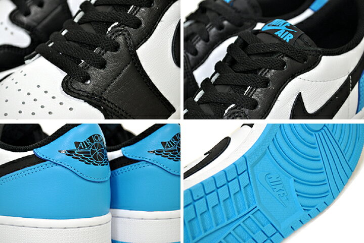 楽天市場】NIKE AIR JORDAN 1 RETRO LOW OG white/dk powder blue  