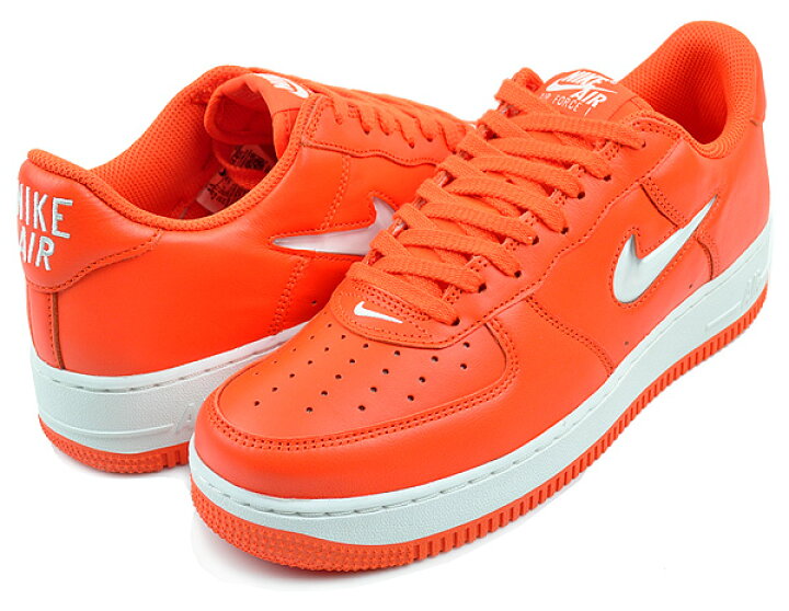 楽天市場】NIKE AIR FORCE 1 LOW RETRO safety orange/summit white 