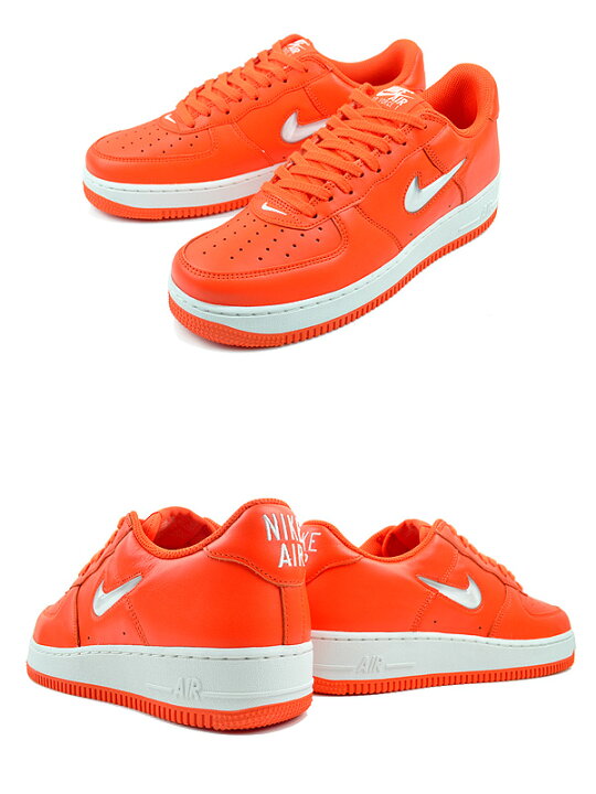 楽天市場】NIKE AIR FORCE 1 LOW RETRO safety orange/summit white 