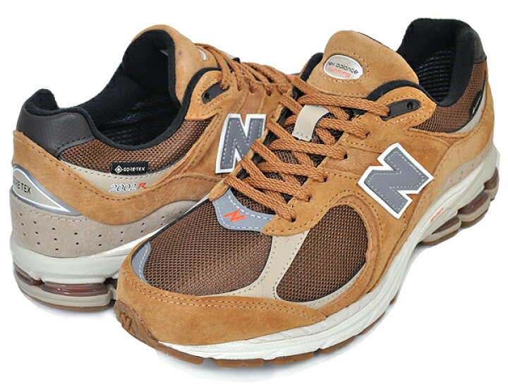 楽天市場】NEW BALANCE M2002RXG GORE-TEX BROWN BEIGE width D 