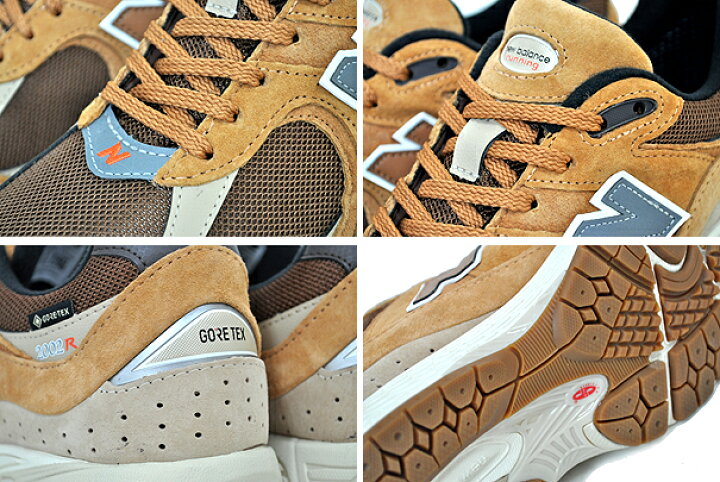 楽天市場】NEW BALANCE M2002RXG GORE-TEX BROWN BEIGE width D 