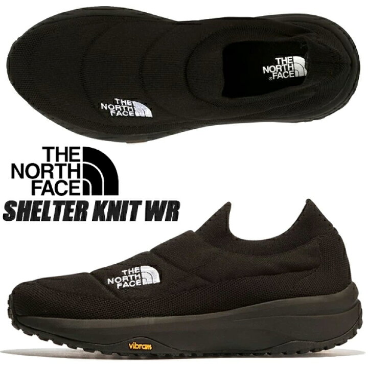 楽天市場】THE NORTH FACE SHELTER KNIT WR TNF BLACK/TNF BLACK 