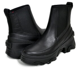 SOREL BREX BOOT CHELSEA WP BLACK/NOIR nl4302-010 ソレル ブレックス ブーツ チェルシー ウォータープルーフ ブラック サイドゴアブーツ 防水構造