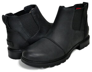 [ �|�C���gUP & �ő�2000�~OFF�N�[�|�� ] SOREL EMELIE III CHELSEA WP BLACK/NOIR nl5018-010 �\���� �G�����[ 3 �`�F���V�[ �E�H�[�^�[�v���[�t �u���b�N �V���[�g�u�[�c �h���\�� �T�C�h�S�A�u�[�c