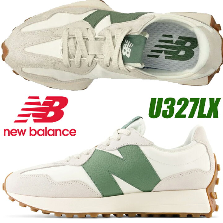楽天市場】NEW BALANCE U327LX Width D WHITE/GREEN ニューバランス 