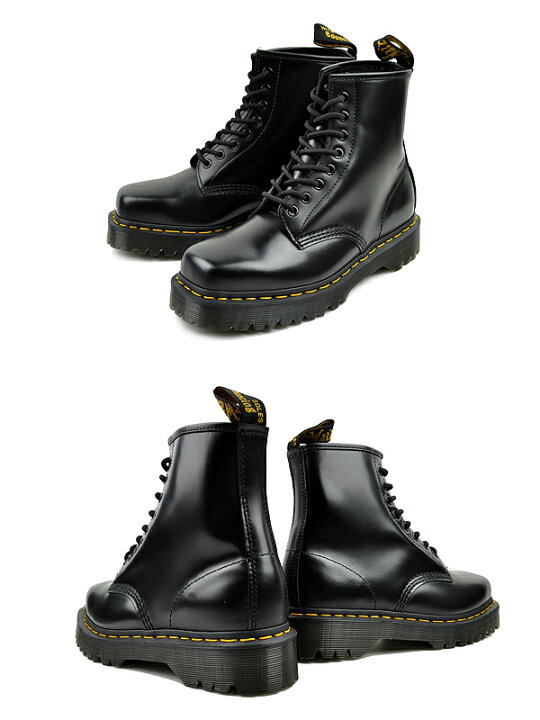 楽天市場】Dr.Martens 1460 BEX SQUARED POLISHED SMOOTH BLACK 