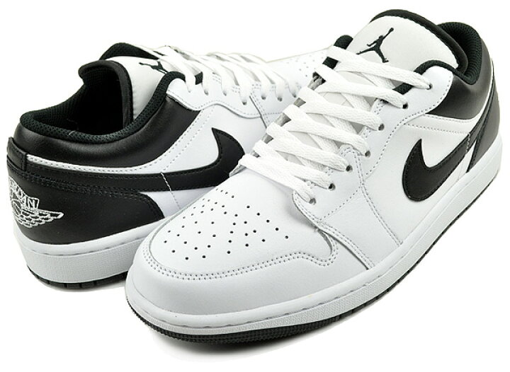 楽天市場】NIKE AIR JORDAN 1 LOW white/black-wht 553558-132 ナイキ 