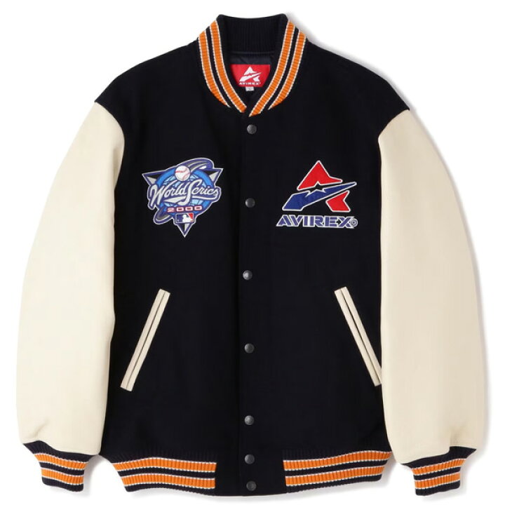 楽天市場】AVIREX MLB STADIUM JACKET SUBWAY SERIES 783-3252050 120 