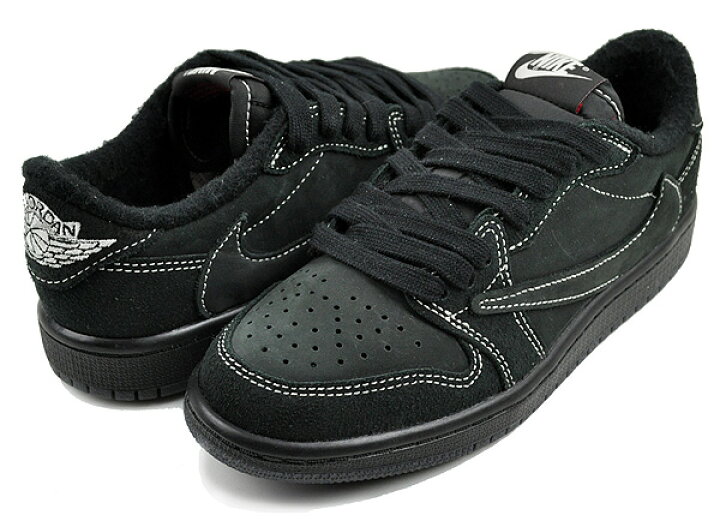 楽天市場】NIKE JORDAN 1 LOW OG SP (PS) TRAVIS SCOTT black/phantom 