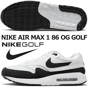 NIKE AIR MAX 1 86 OG GOLF white/black dv1403-110 �i�C�L �G�A�}�b�N�X 1 86 OG �S���t �S���t�V���[�Y �z���C�g �u���b�N �X�j�[�J�[ �X�p�C�N���X
