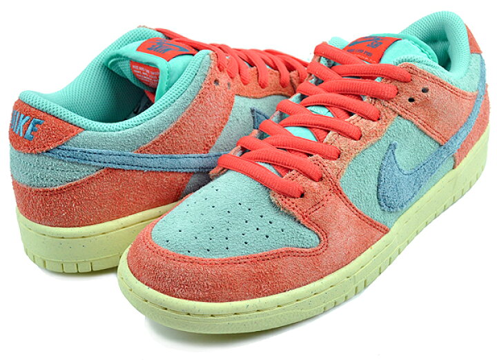 楽天市場】NIKE SB DUNK LOW PRO PREMIUM orange/noise aqua-emerald 