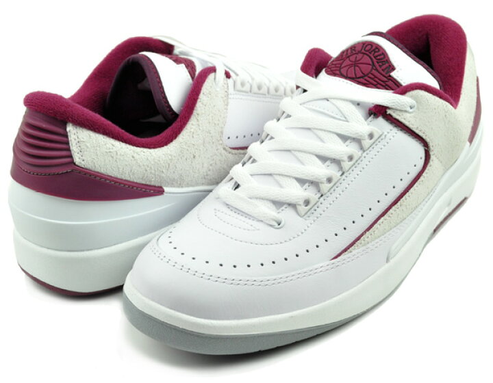 楽天市場】NIKE AIR JORDAN 2 LOW white/cherrywood red dv9956-103 