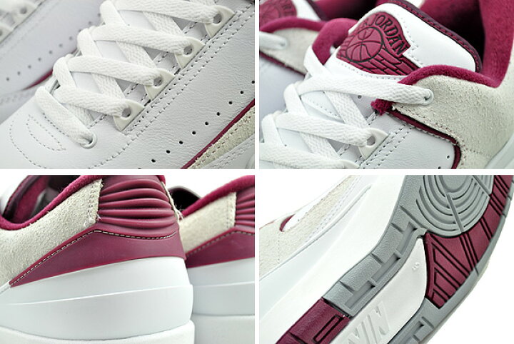 楽天市場】NIKE AIR JORDAN 2 LOW white/cherrywood red dv9956-103 