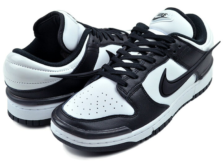 楽天市場】NIKE WMNS DUNK LOW TWIST black/white-blk dz2794-001 