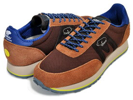 KARHU ALBATROSS CONTROL BROWN SUGER/JAVA f820005 カルフ アルバトロス コントロール レディース スニーカー ブラウン ブルー イエロー