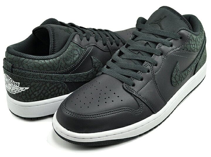 楽天市場】NIKE AIR JORDAN 1 LOW SE off noir/black-white-black 