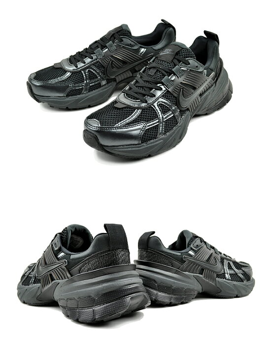 楽天市場】NIKE WMNS V2K RUN black/dk smoke grey-anthracite fd0736  