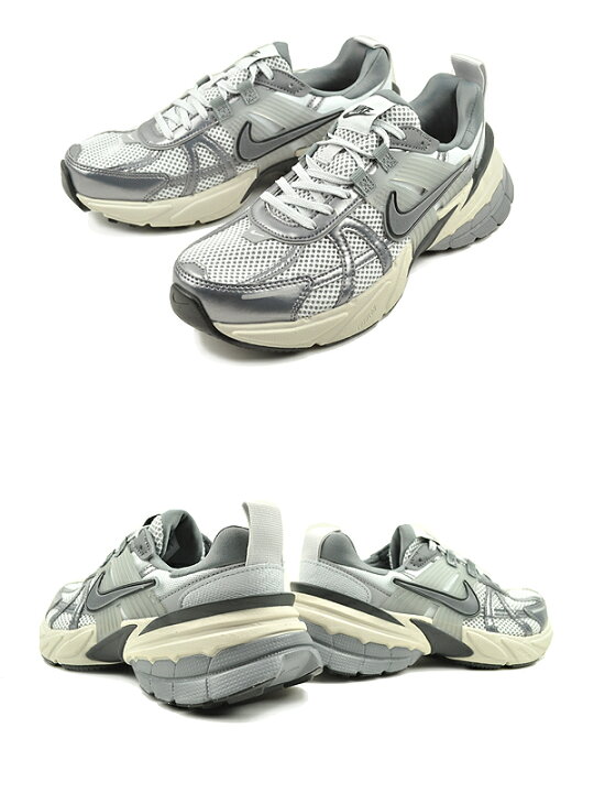 楽天市場】NIKE WMNS V2K RUN pure platinum/mtlc cool grey fd0736 