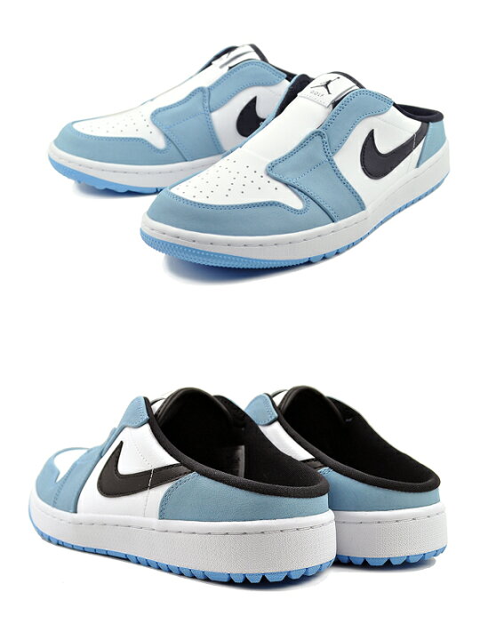 楽天市場】NIKE AIR JORDAN MULE GOLF university blue/black-white  