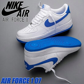 NIKE AIR FORCE 1 07 white/photo blue-white fj4146-103 ナイキ エアフォース 1 07 スニーカー ホワイト フォトブルー AF1