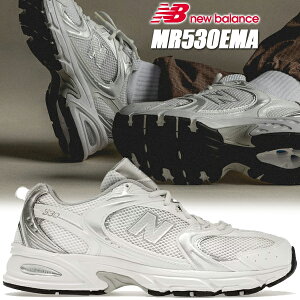 NEW BALANCE MR530EMA WHITE/SILVER width D j[oX 530 zCg Vo[ Xj[J[ fB[X ABZORB y